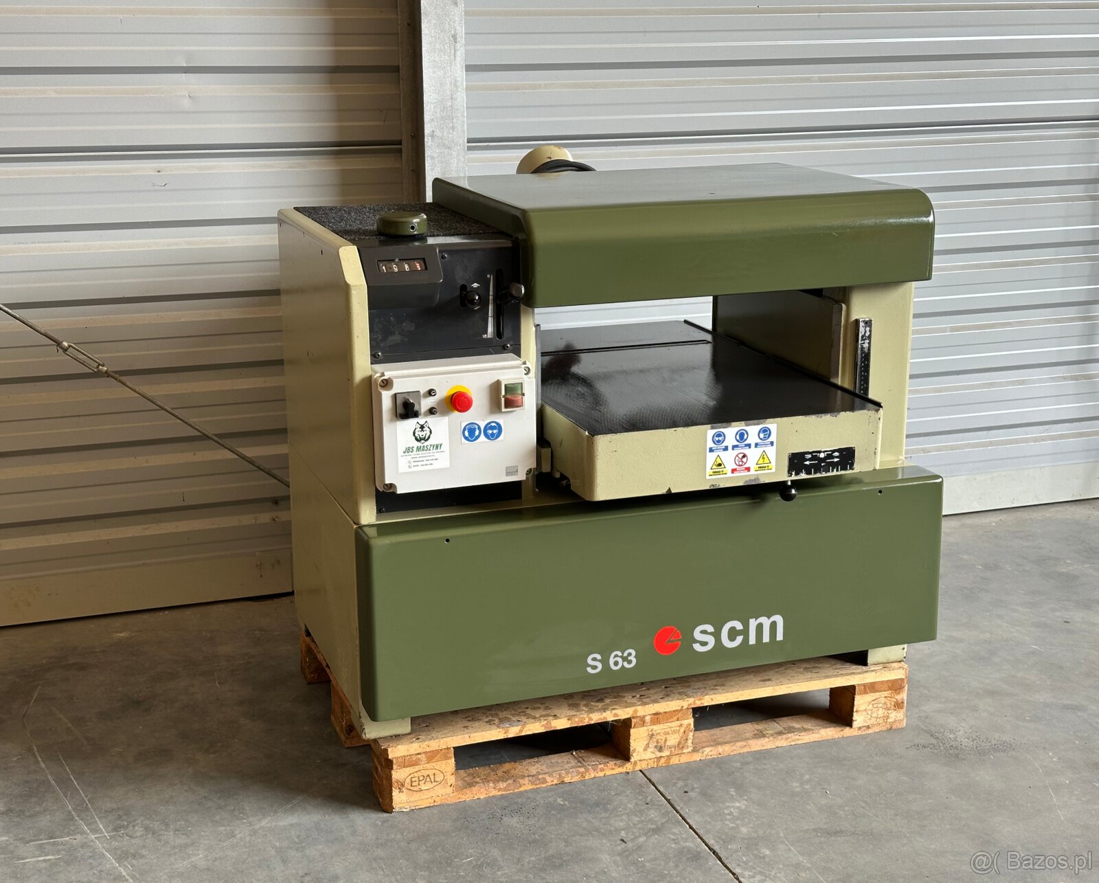 GRUBOŚCIÓWKA SCM S 63 – 630 mm | 4 NOŻE | 7,5 kW | - 9