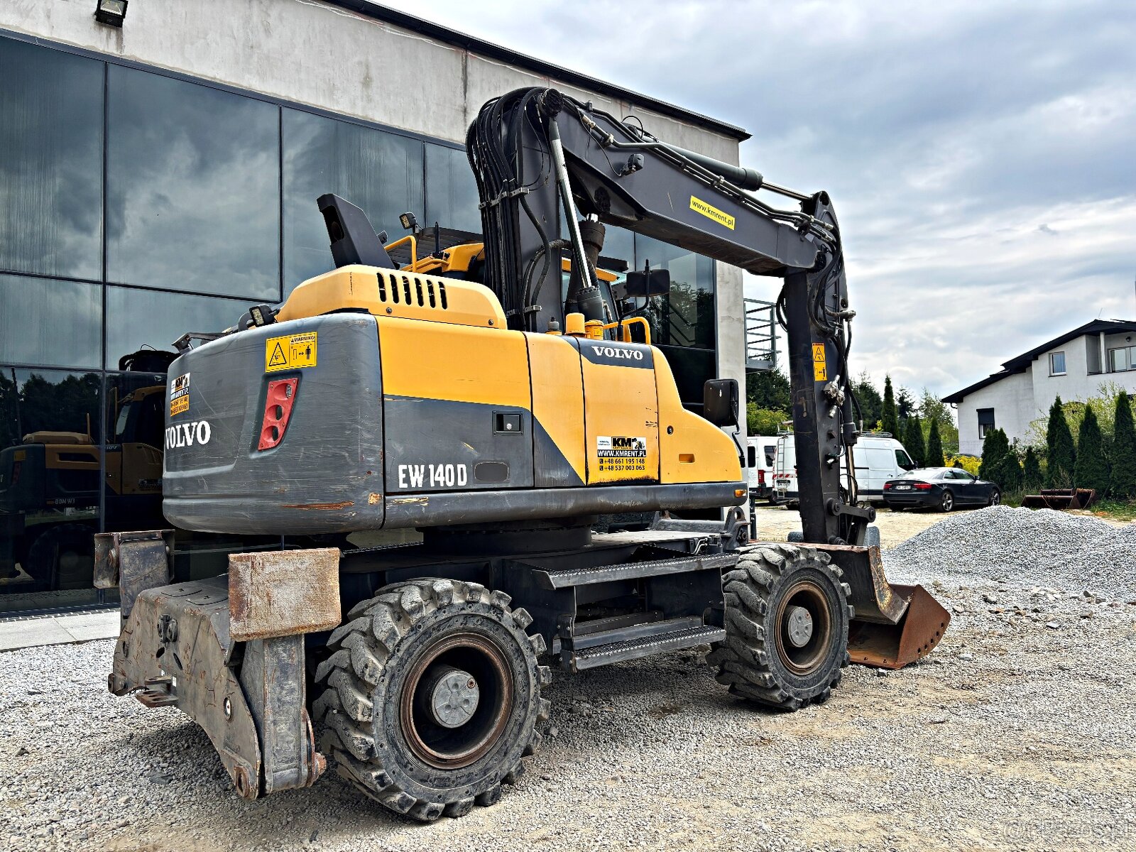 Volvo EW140D KOPARKA KOŁOWA 2015R | JCB HD110WT 4F, JCB Hydr - 9