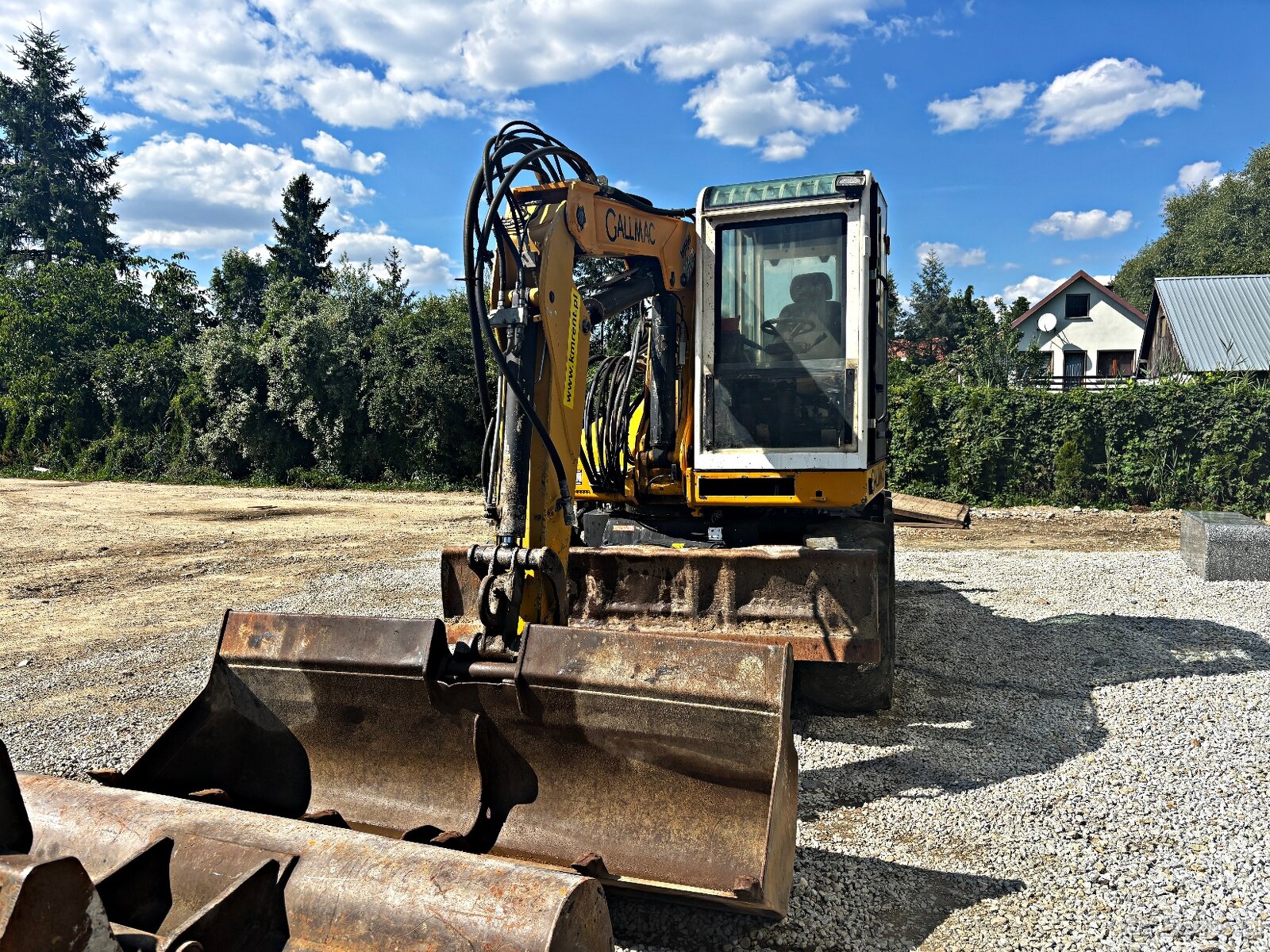 GALLMAC WMW 100L T KOPARKA KOŁOWA 2009R | KOMATSU PW 98, 110 - 9
