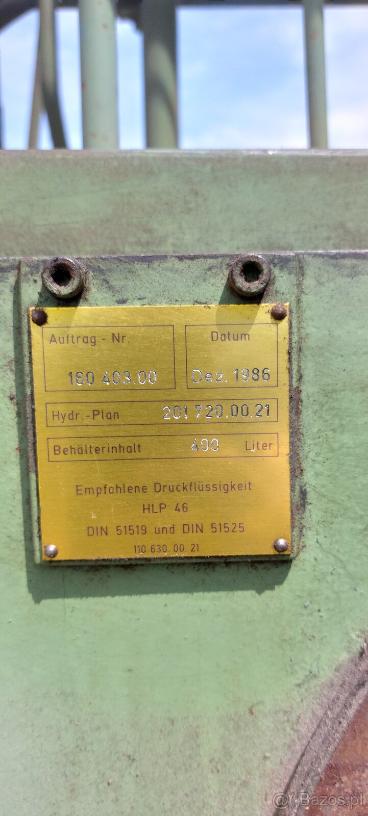 Agregat hydrauliczny / stacja hydrauliczna – 7,5 kW - 9