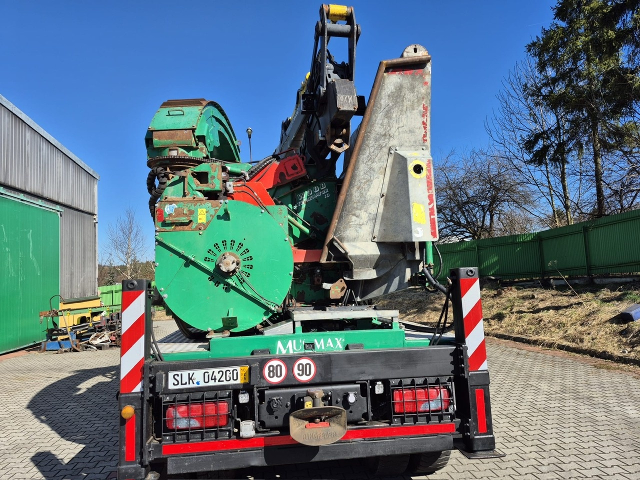 Rębak MUS MAX Terminator WT 10 NMV na MAN TGS 26440 - 9