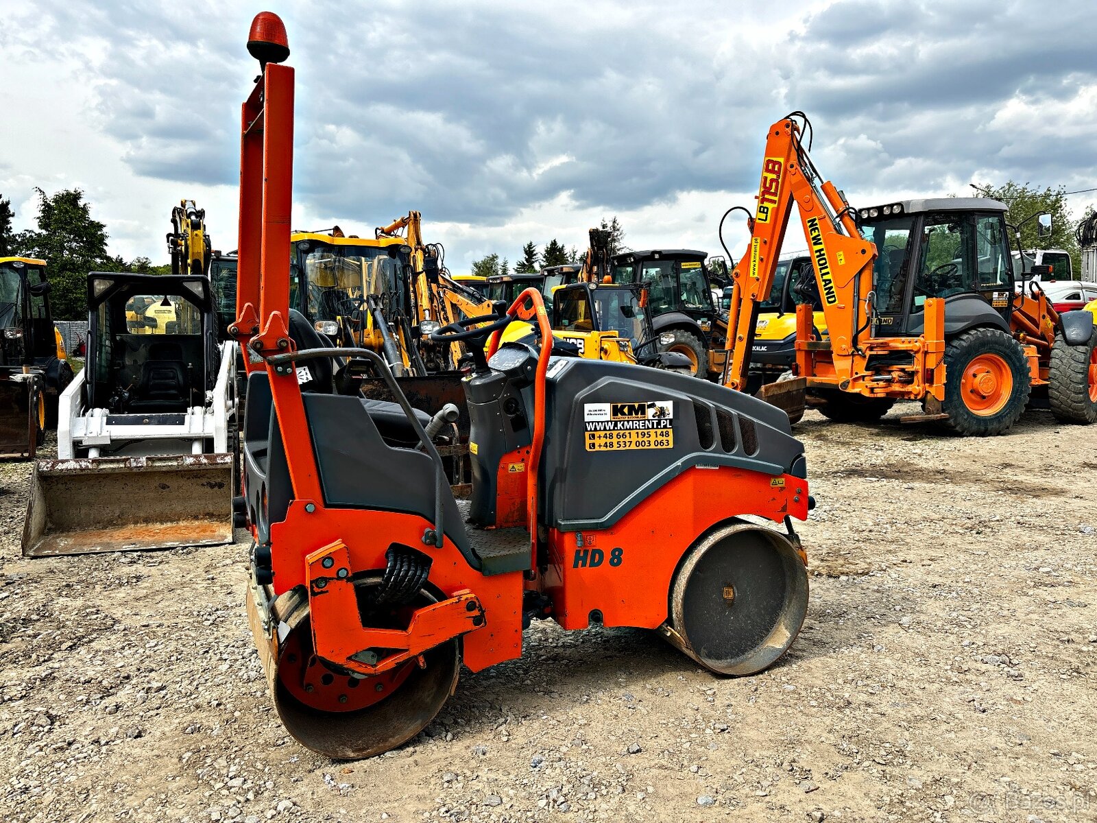 Hamm HD 8 WALEC 2017R. | BOMAG BW80 BW100 DYNAPAC CC1000 - 9