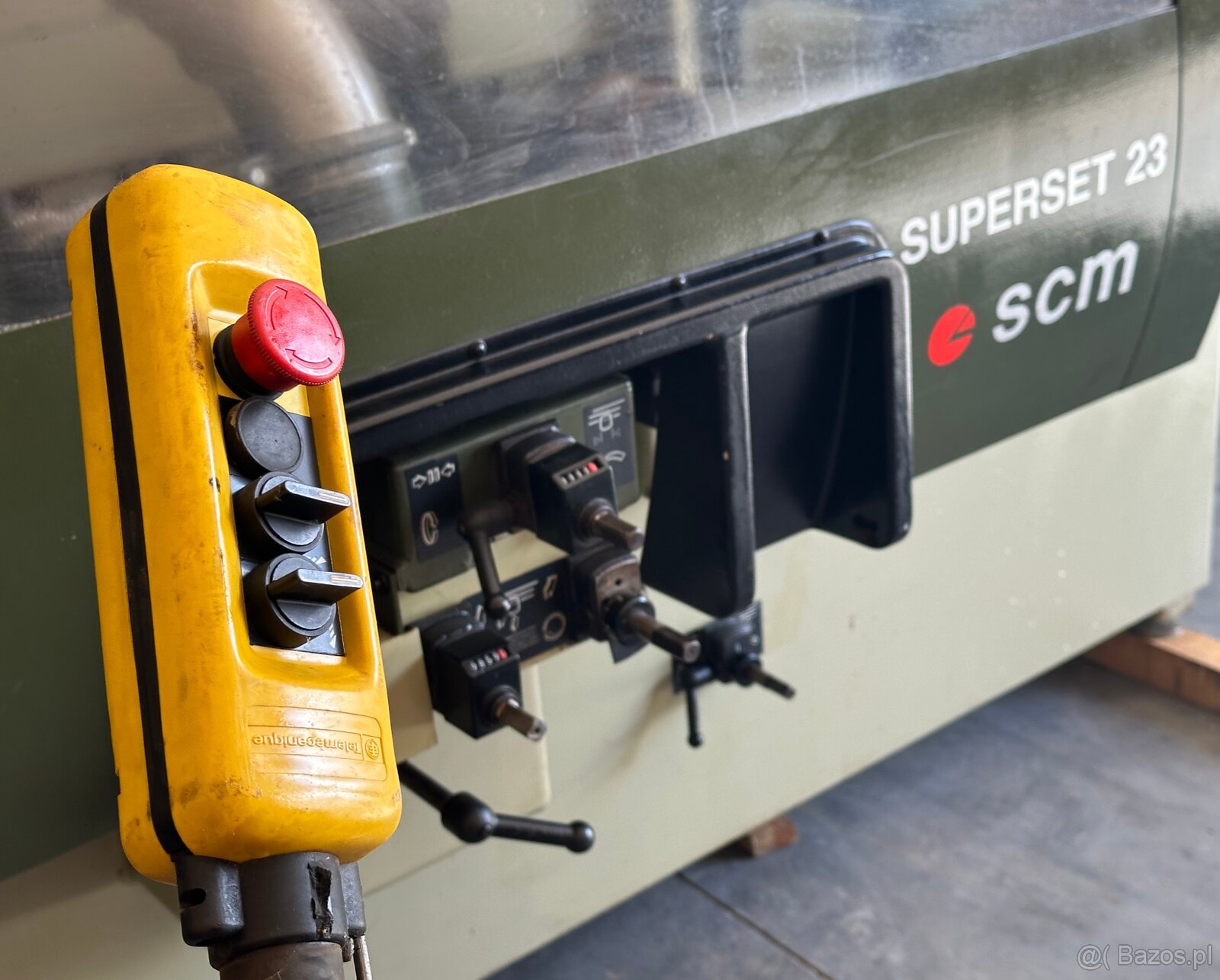 Strugarka czterostronna SCM Superset 23 – 5 głowic – 230 × 1 - 9