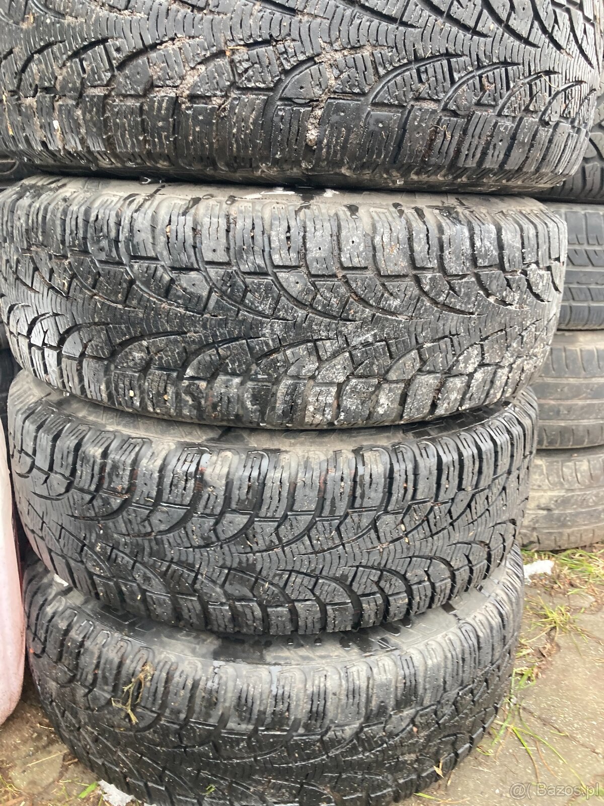 Opony Zimowe rozmiar 195x65x15 Felgami do Opla - 9