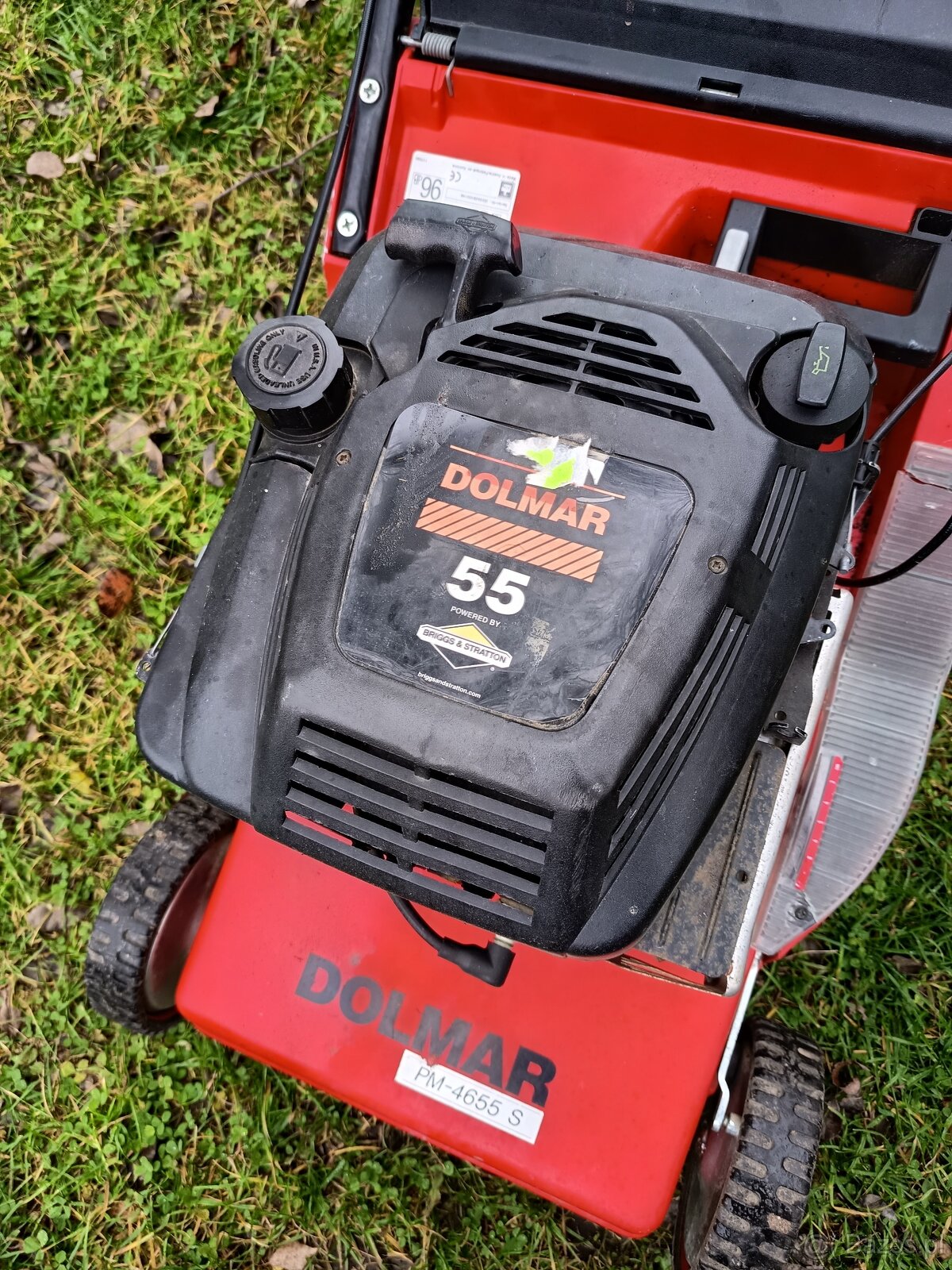 Dolmar Makita kosiarka z napędem i koszem - 9