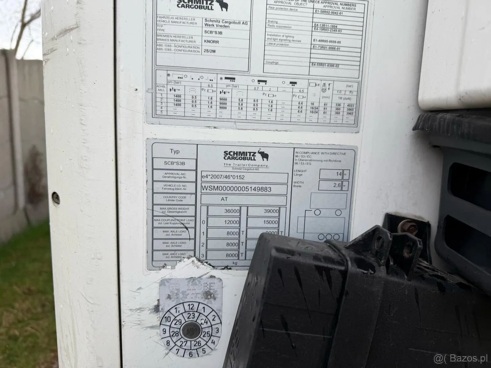 Naczepa Schmitz Carobull chłodnia - 9