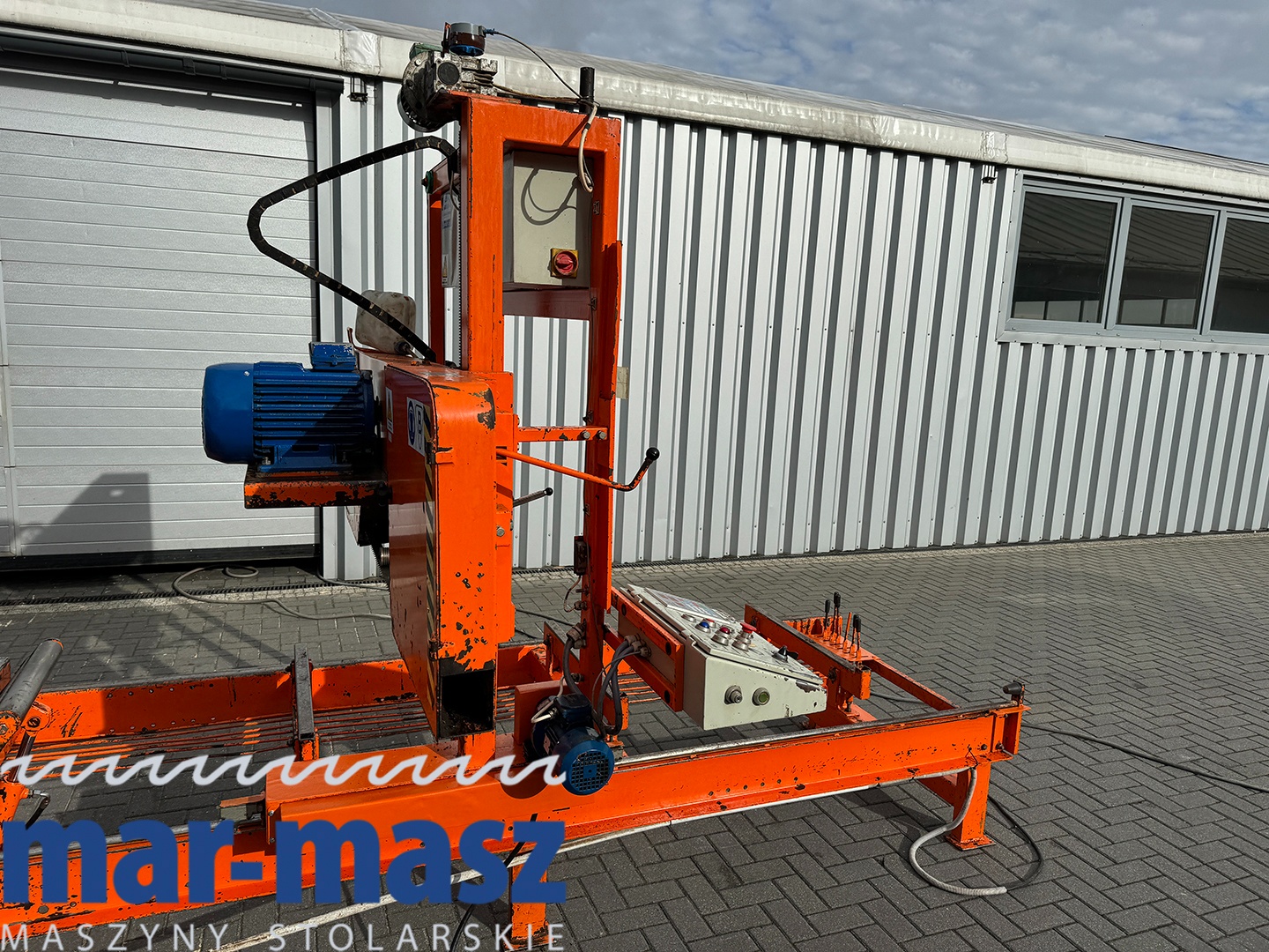 Trak pilarka taśmowa pozioma WIREX typ CZ-1 hydrauliczny - 9