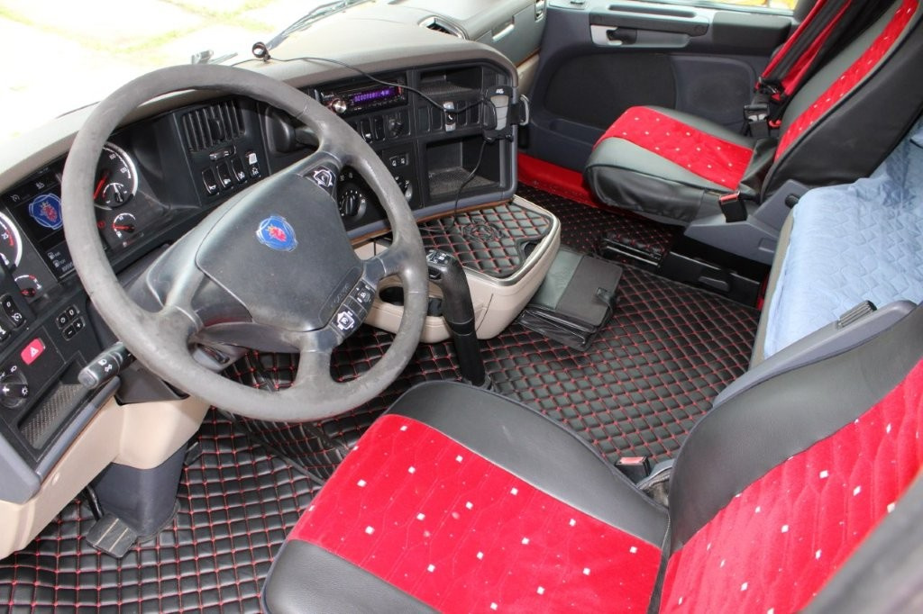 SCANIA R480 PALFINGER PK16000, EURO 5, WIDŁY DO DŹWIGU - 9