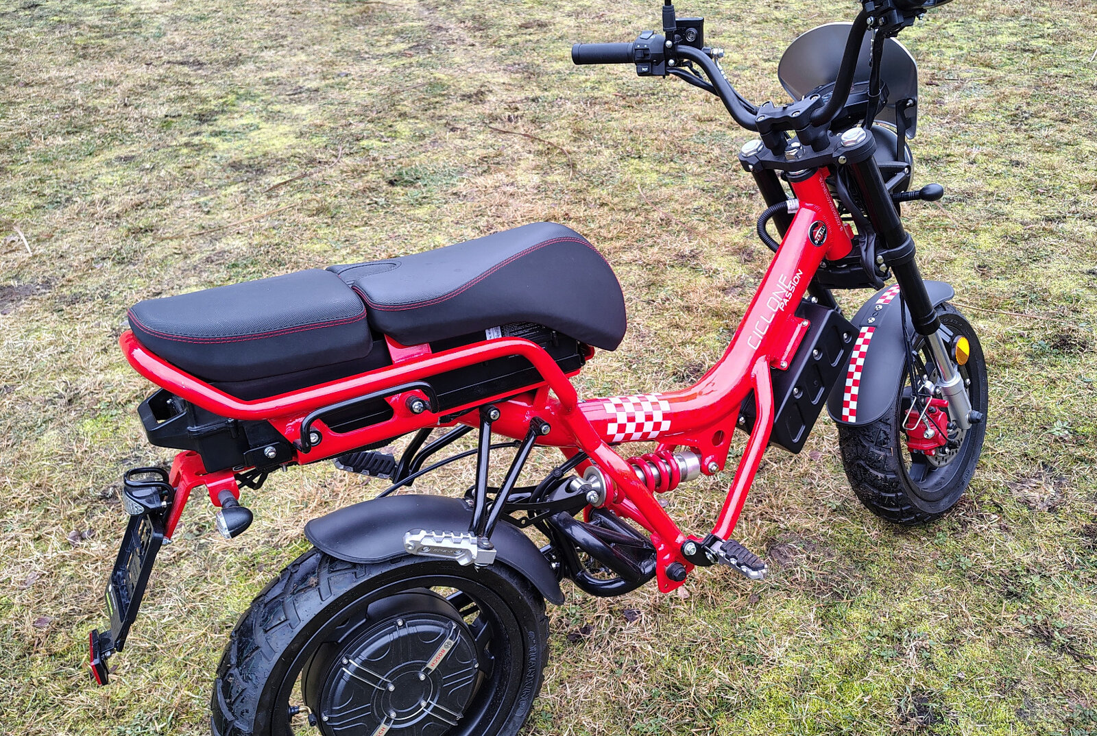 Elektryczny motorower Garelli Ciclone 50cm3+Nowy-FV23% - 9