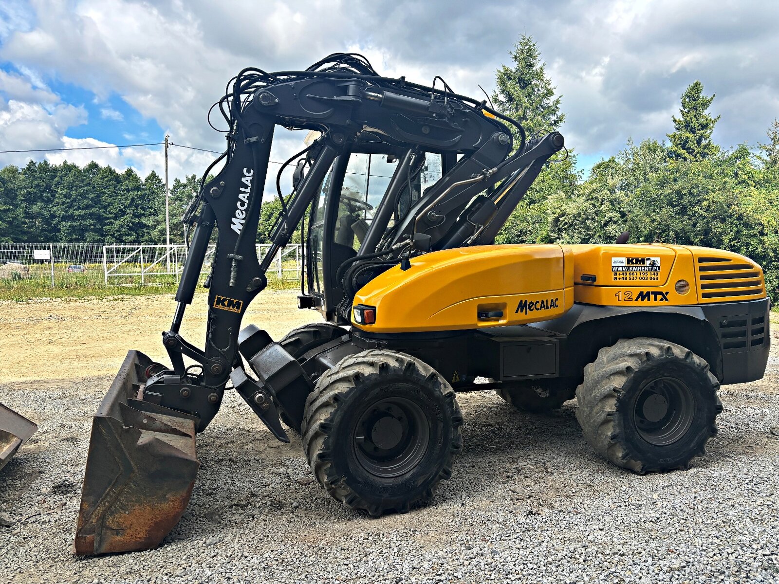 Mecalac 12 MTX KOPARKO-ŁADOWARKA 2015R | MECALAC MSX MXT 714 - 9