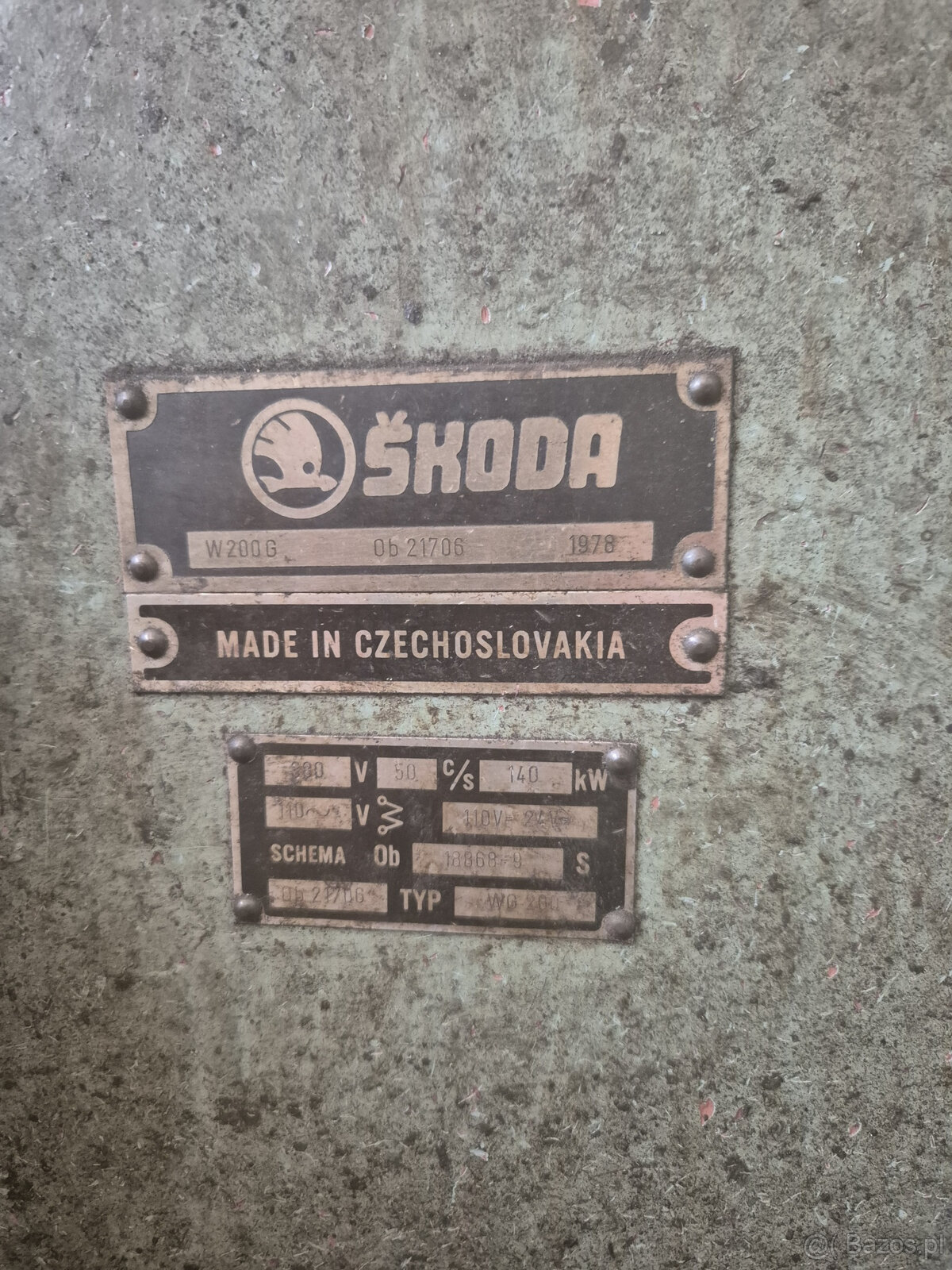 Wiertarka pozioma Skoda W 200 G - 9