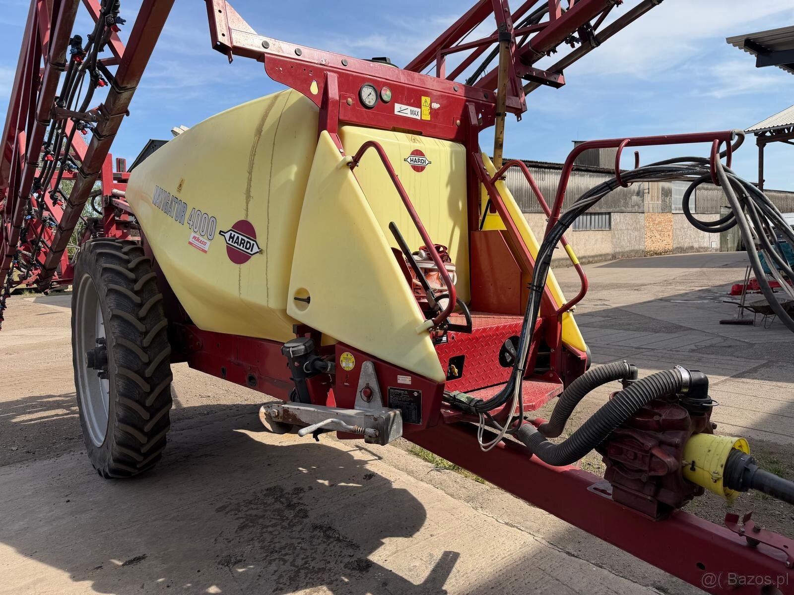 Opryskiwacz Hardi Navigator 4000 beczka 4000 litrów szerokoś - 9