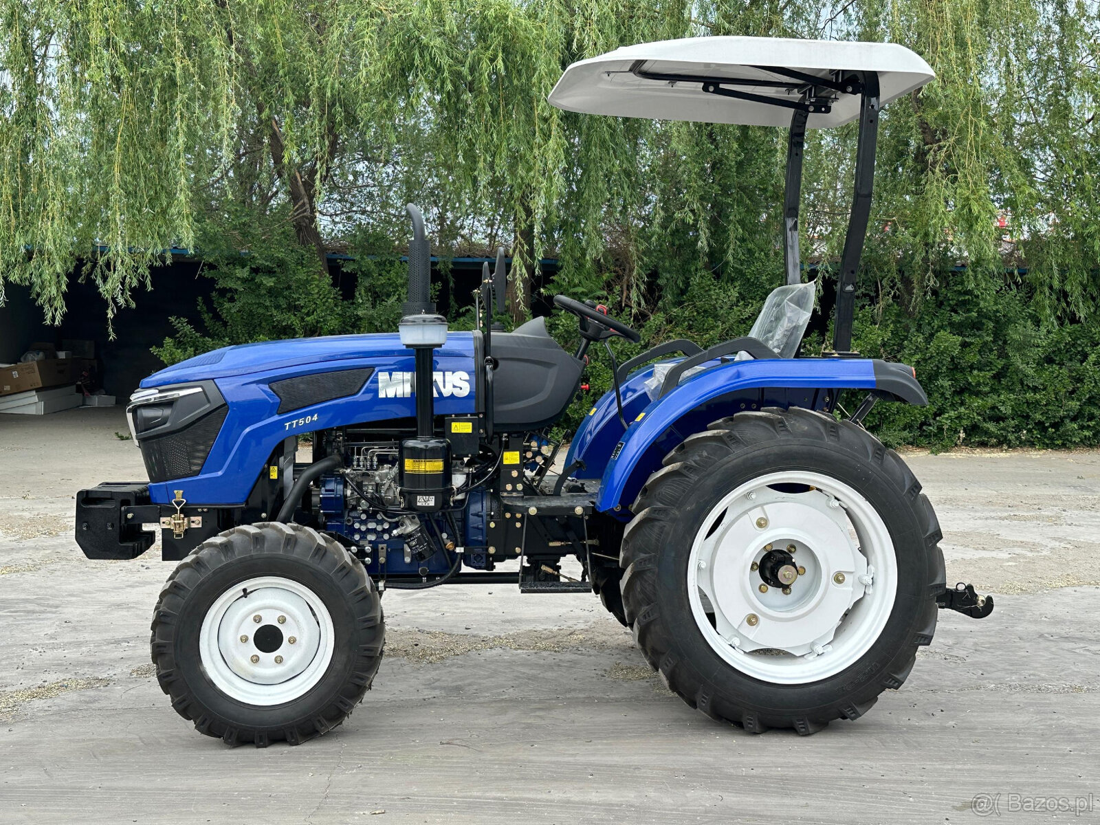 Refundacja 50% Maxus tractor ciągnik 55 KM 4x4 Diesel Bosch - 9