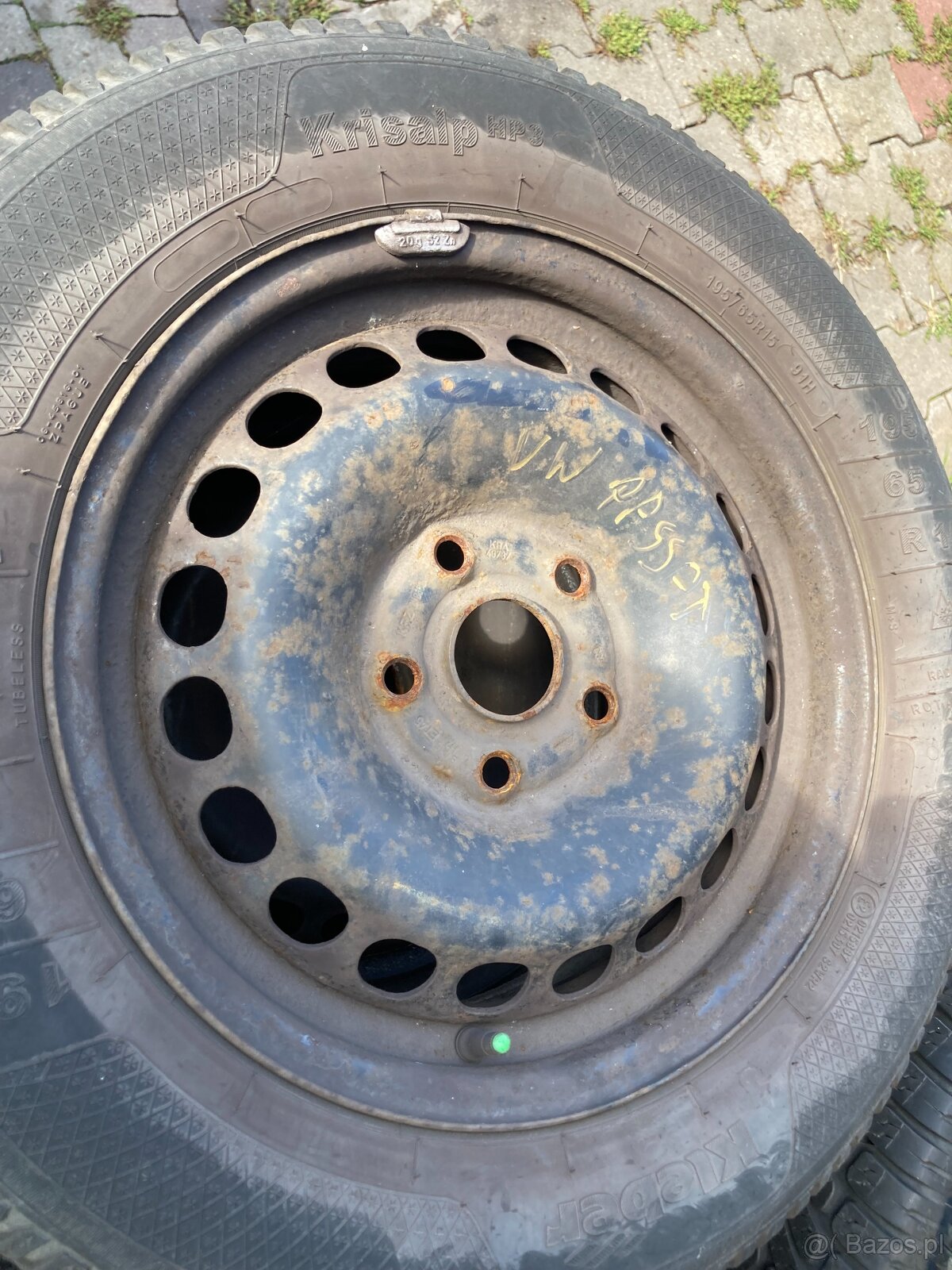Opony Zimowe Felgami Rozmiar 195x65x15 VW Skoda - 9