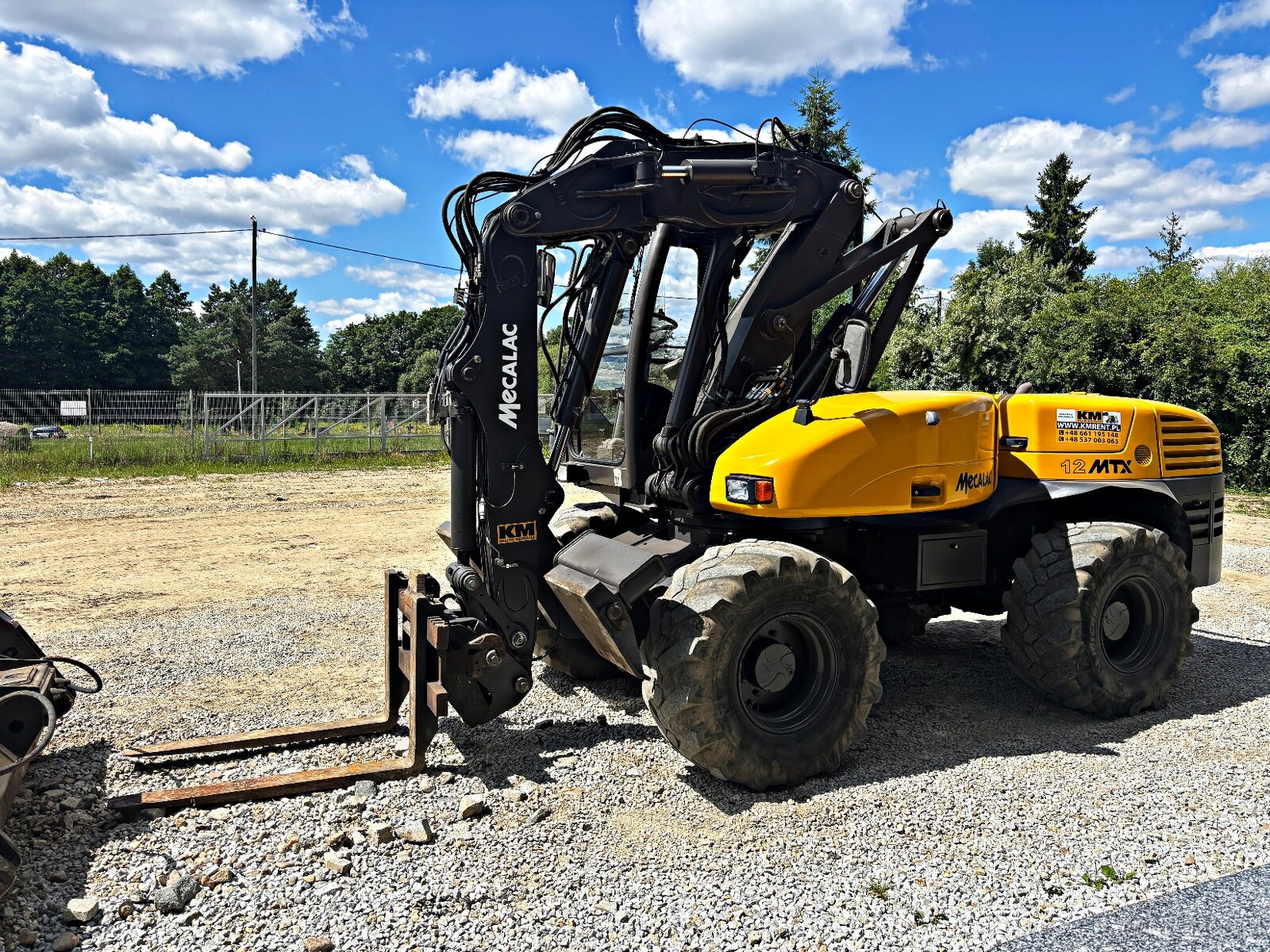 Mecalac 12 MTX KOPARKO-ŁADOWARKA 2014R. | MECALAC MSX MXT 71 - 9