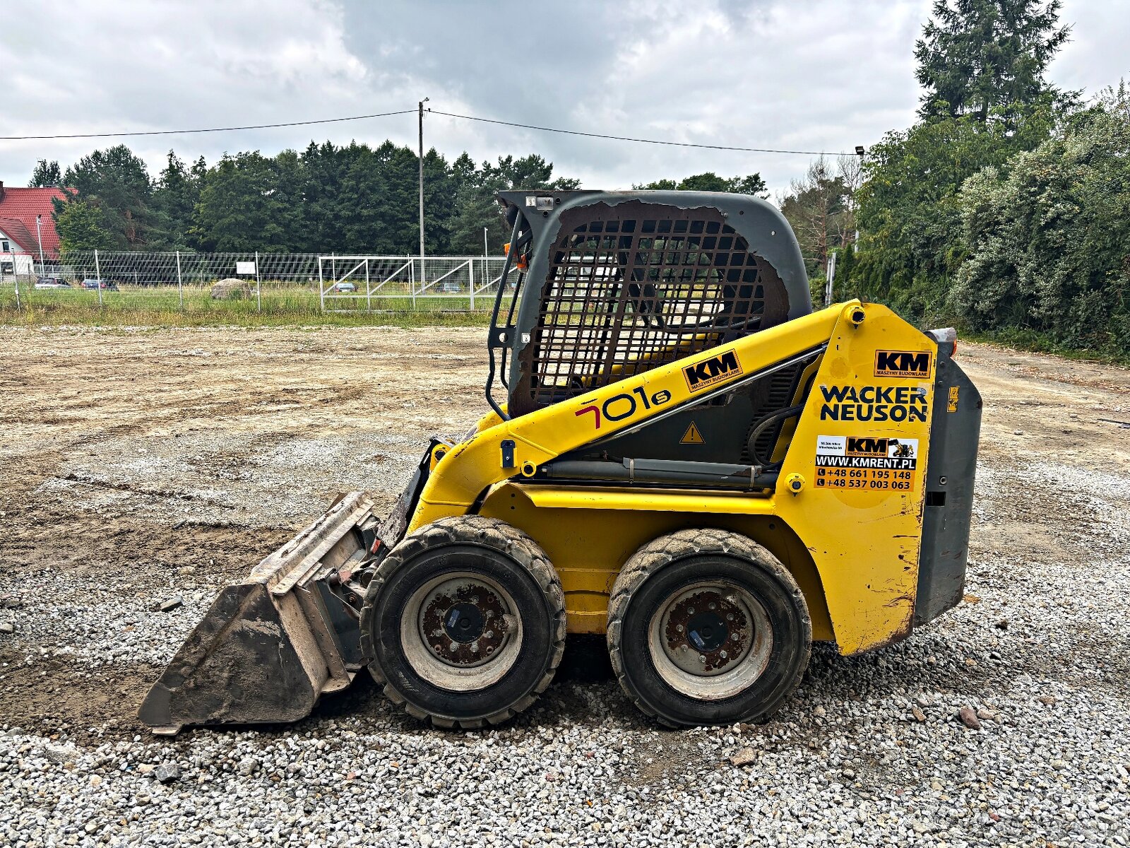 Wacker Neuson 701S MINI-ŁADOWARKA 2013R | BOBCAT S100, S130, - 9
