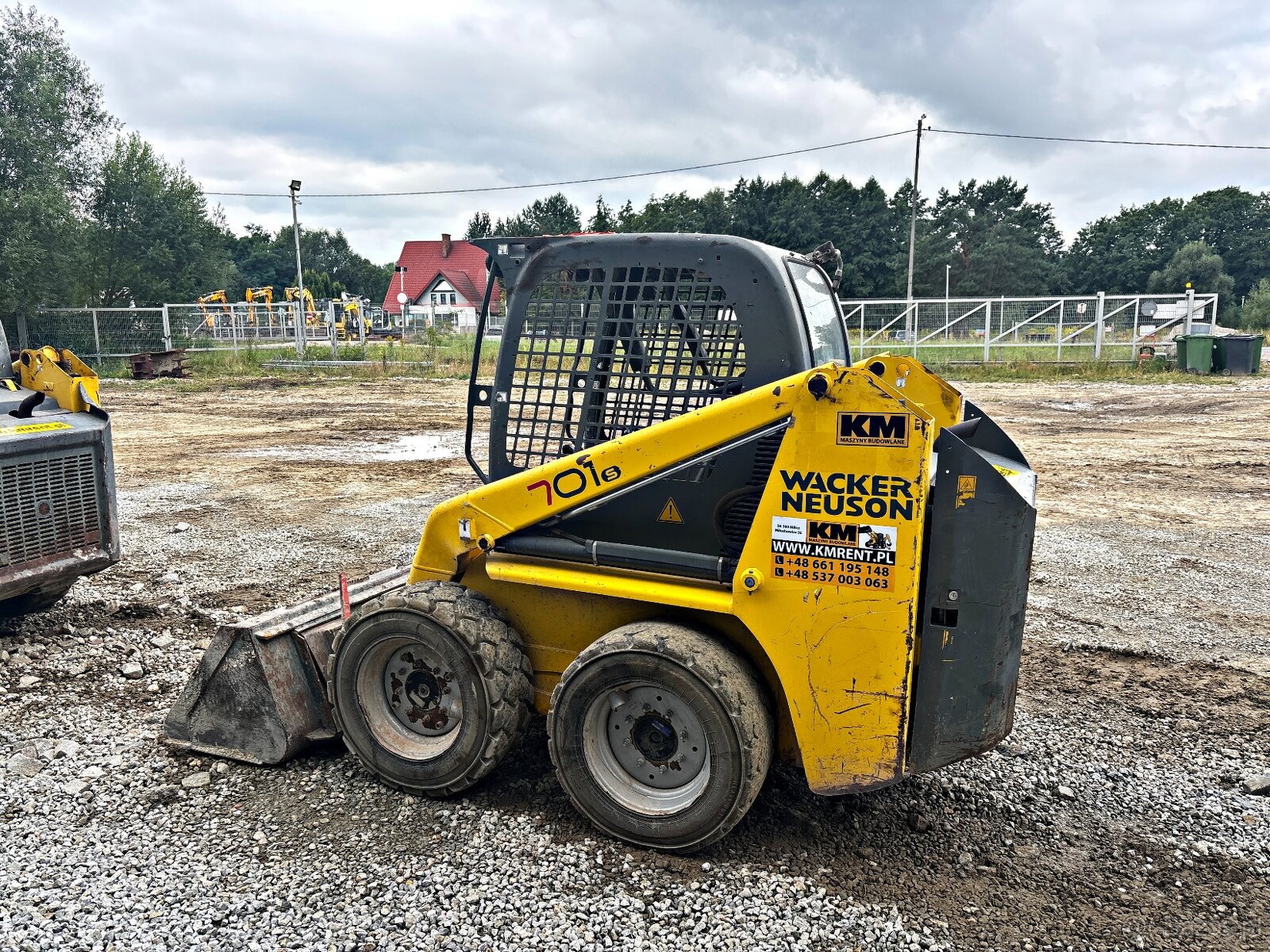 Wacker Neuson 701S MINI-ŁADOWARKA 2013 R | BOBCAT S100 - 9