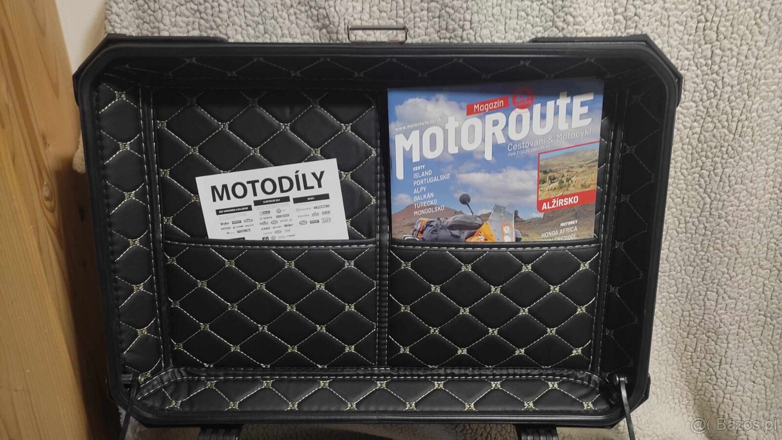 Aluminiowy bagażnik motocyklowy(Top Case). Pojemność 65 - 9