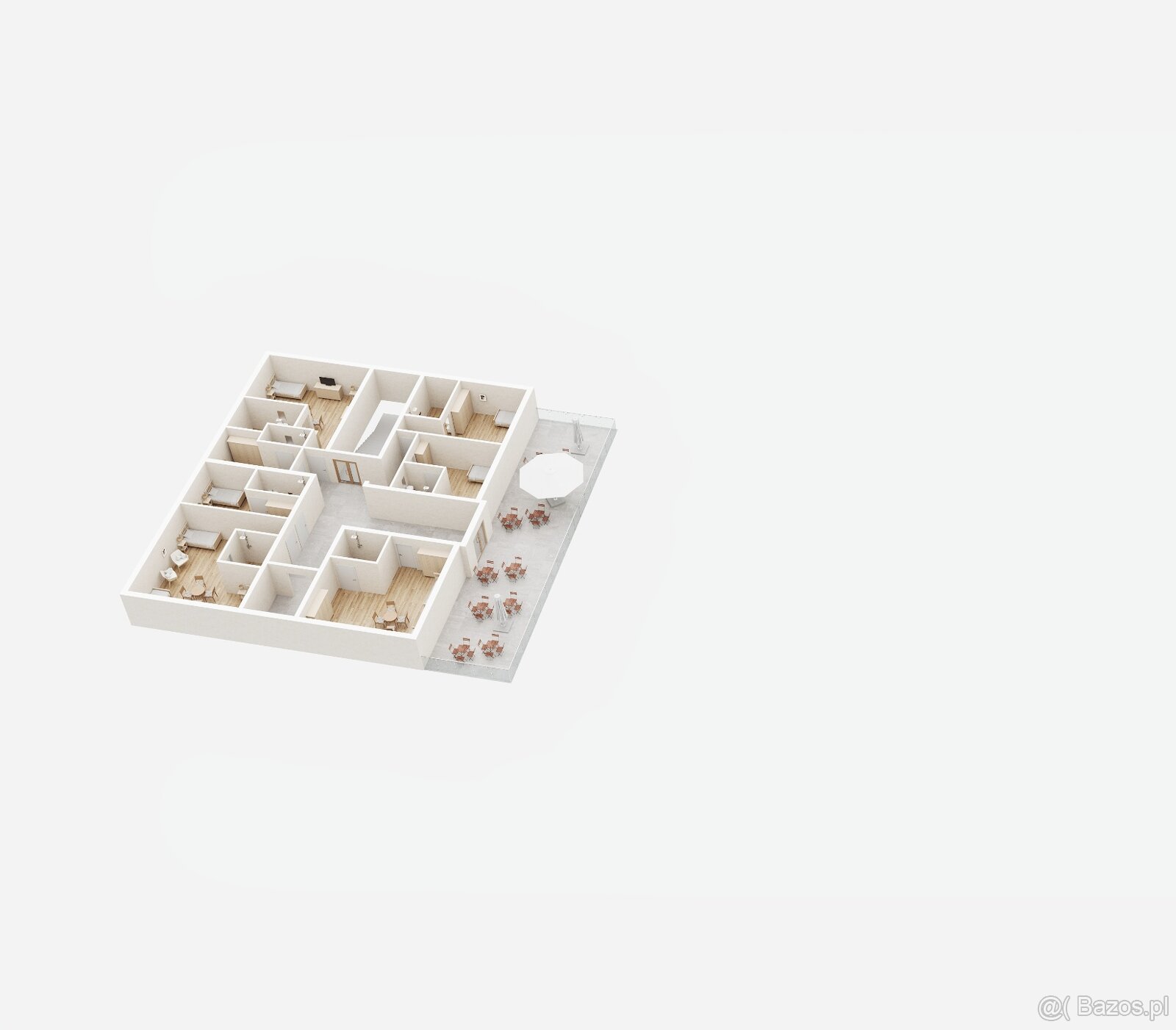 Dom seniora w budowie. 95-070 Sobień 33. - 9