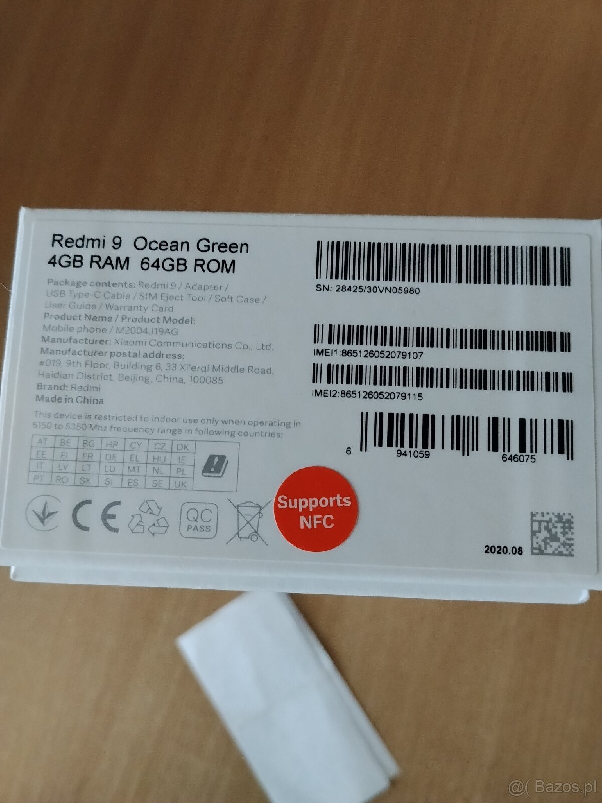 Xiaomi Redmi 9 64 GB ocean green Android 11 smartfon - 9