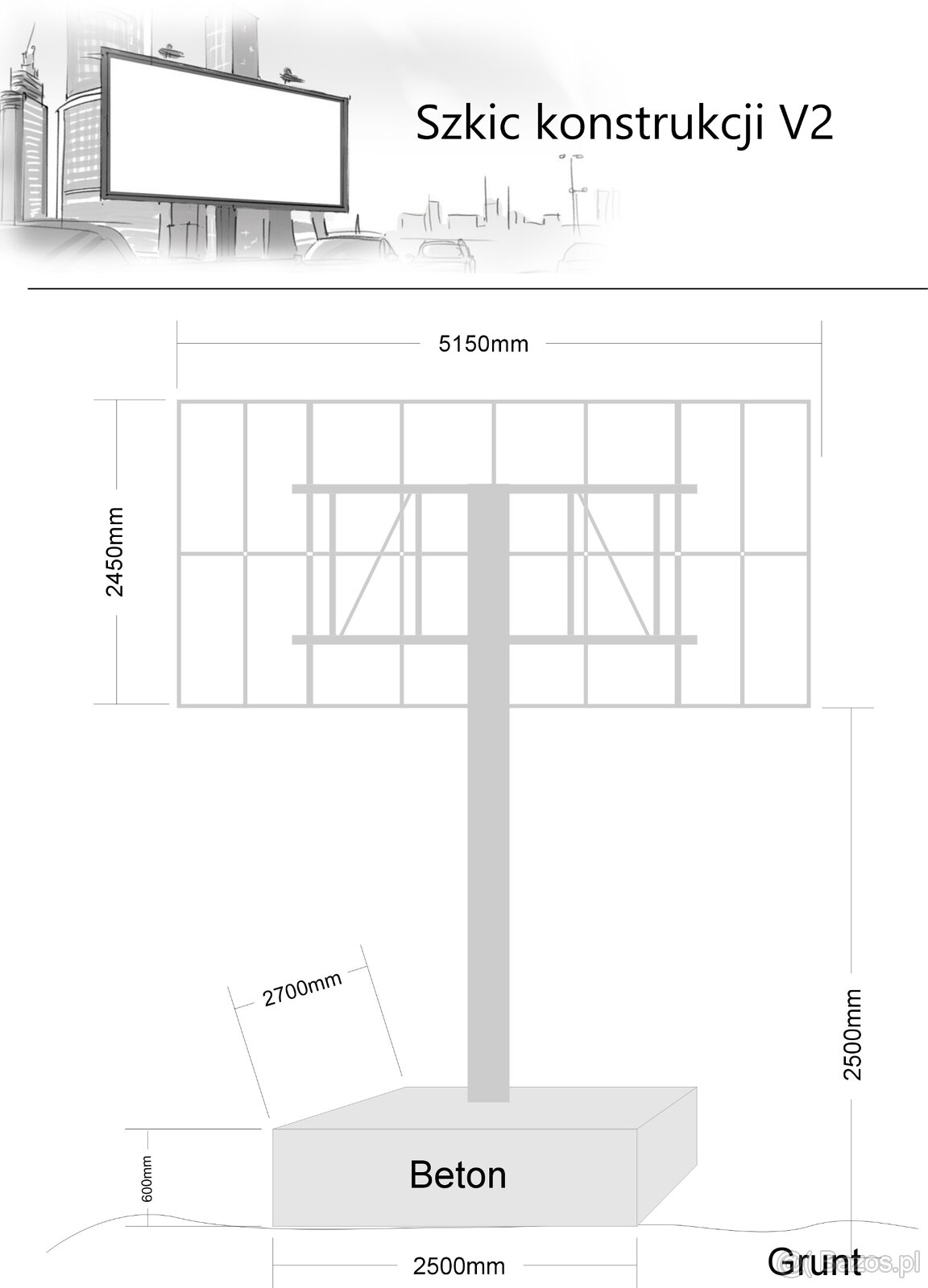 Billboard Konstrukcje reklamowe - 9
