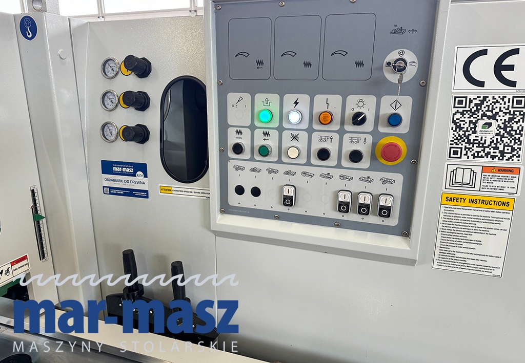 Strugarka czterostronna REIGNMAC typ RMM416 - 9