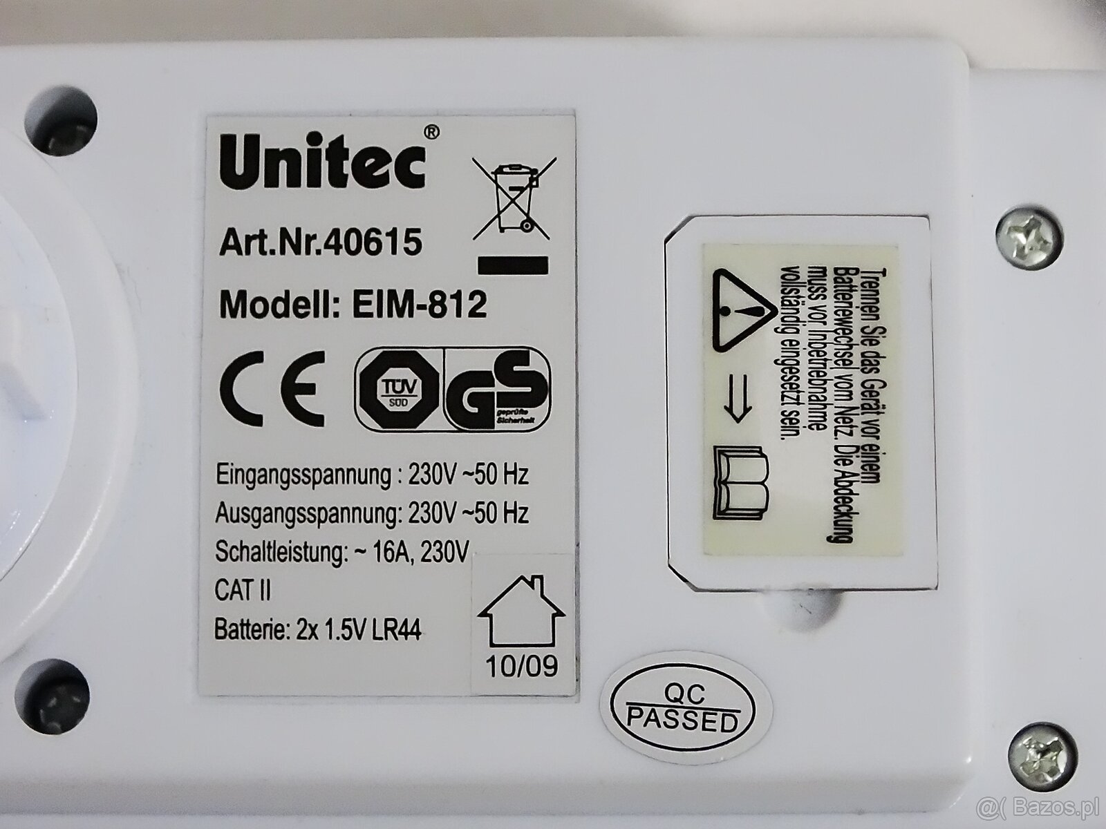 Unitec EIM-81 praktyczne urządzenie do pomiaru zużycia energ - 9