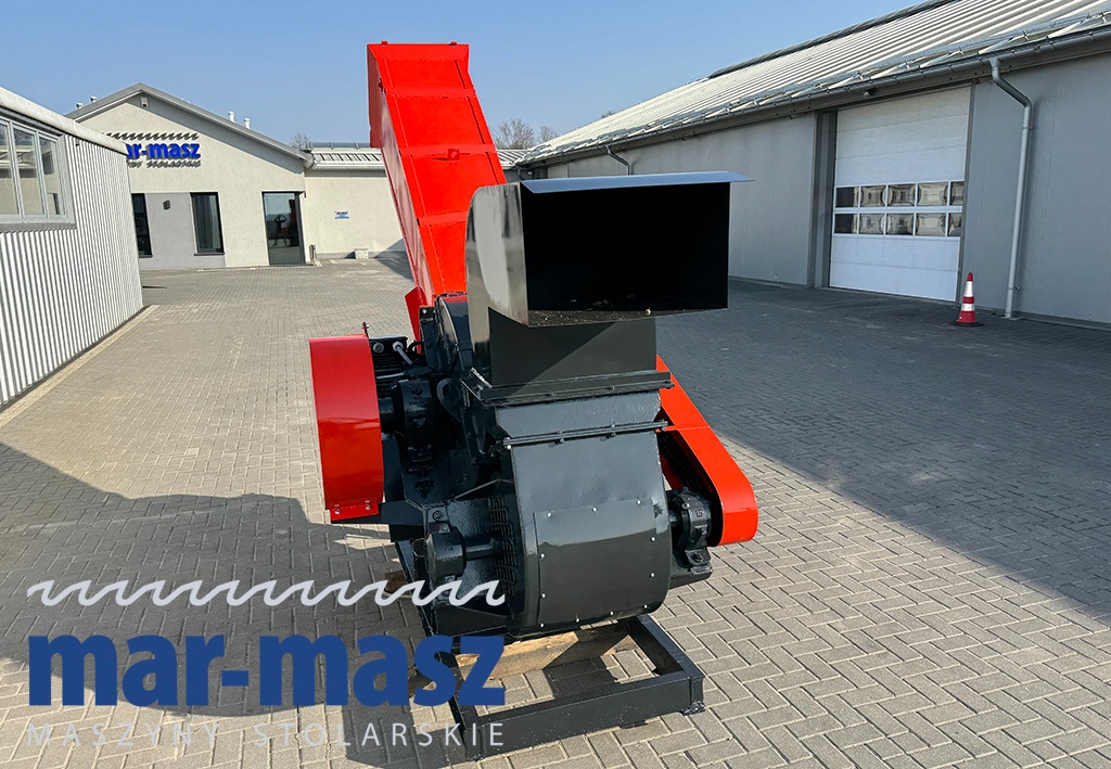 Rębak / Rozdrabniacz do drewna bębnowy - 9