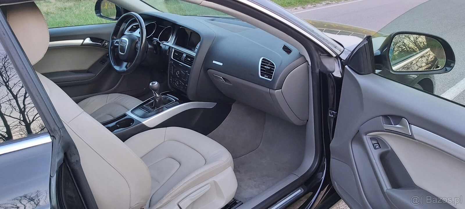 Audi A5 coupe 2,0TDI 170KM 2009r 164000 km Europa skóra - 9