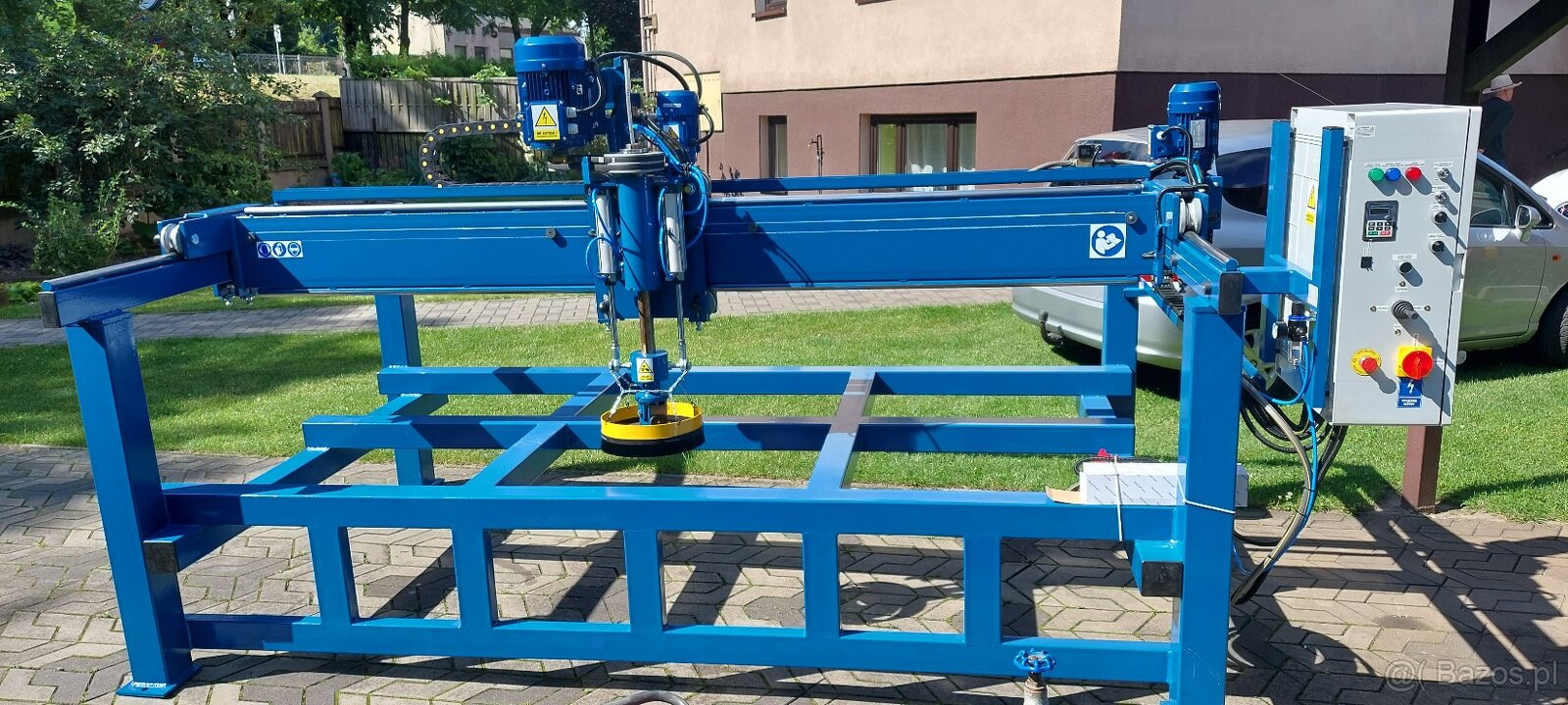 Mały Automat Polerski polerowanie granitu, płyt, ścianek, bo - 9