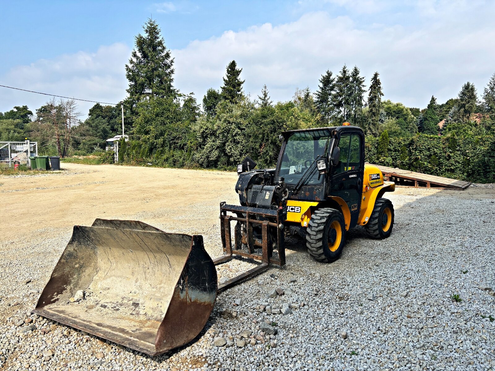 JCB 520-40 4WS ŁADOWARKA TELESKOPOWA 2020R | MANITOU MT 420 - 9