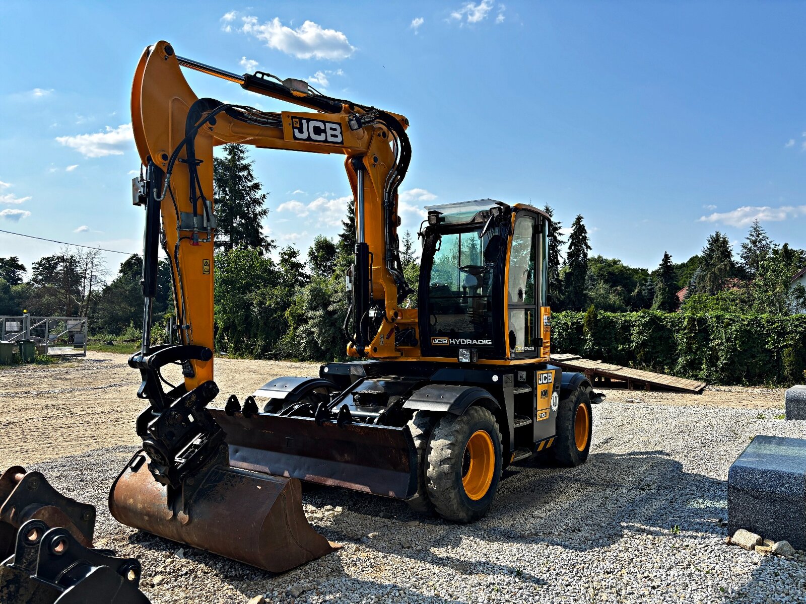 JCB HD110WTT4 KOPARKA KOŁOWA HYDRADIG POWERTILLT 2017R. | LI - 9