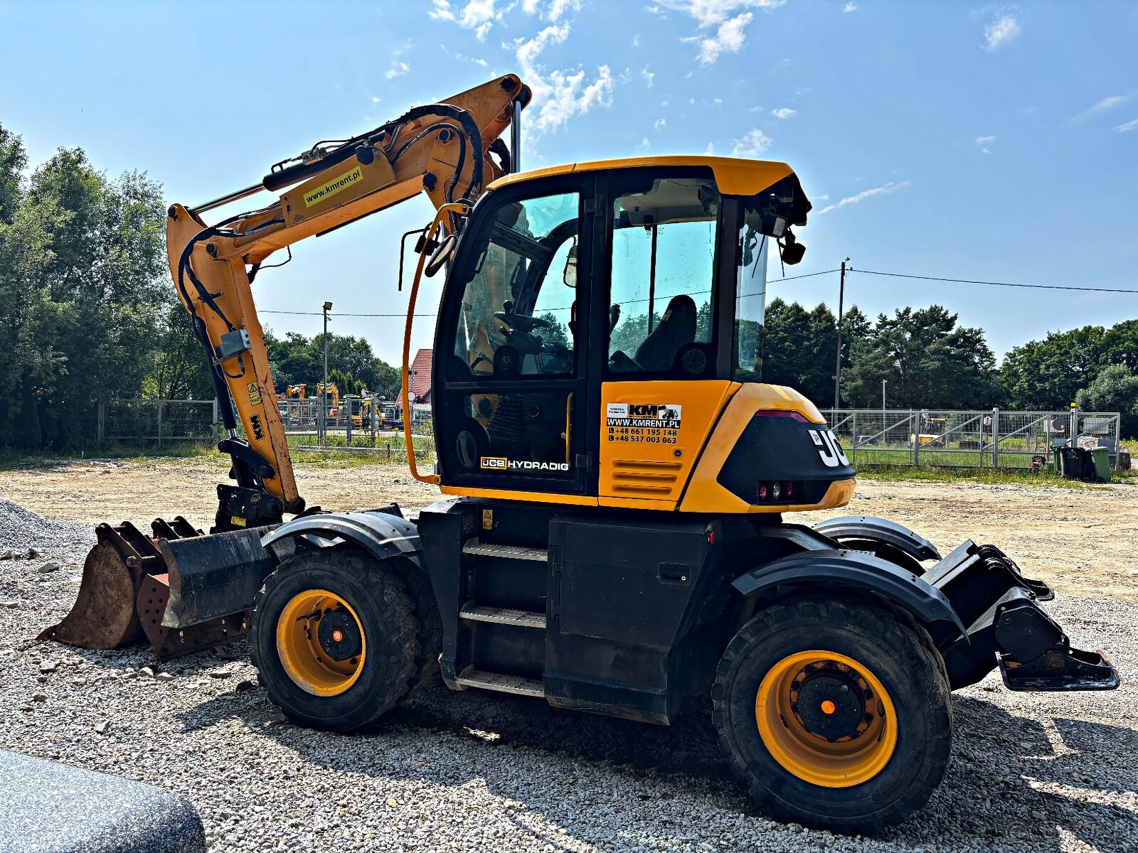 JCB HD110WT 4F KOPARKA KOŁOWA HYDRADIG POWERTILLT 2018R | LI - 9