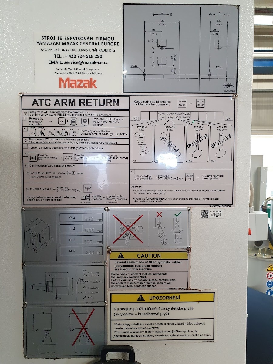 MAZAK VCS 530 C 2PC - Centrum obróbcze Pionowe - 9