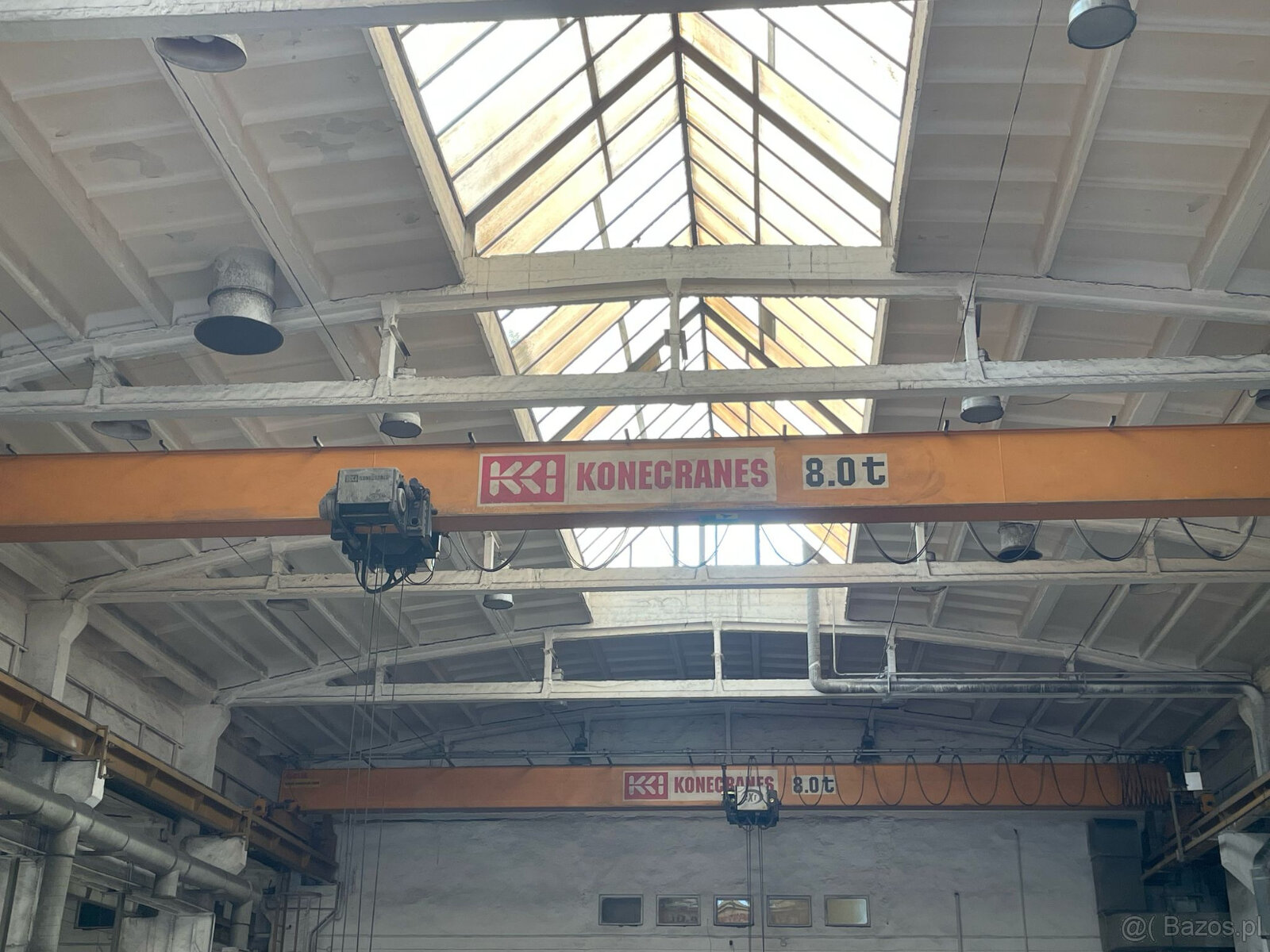 suwnice 8 ton - rozstaw 16,5 m. - 9