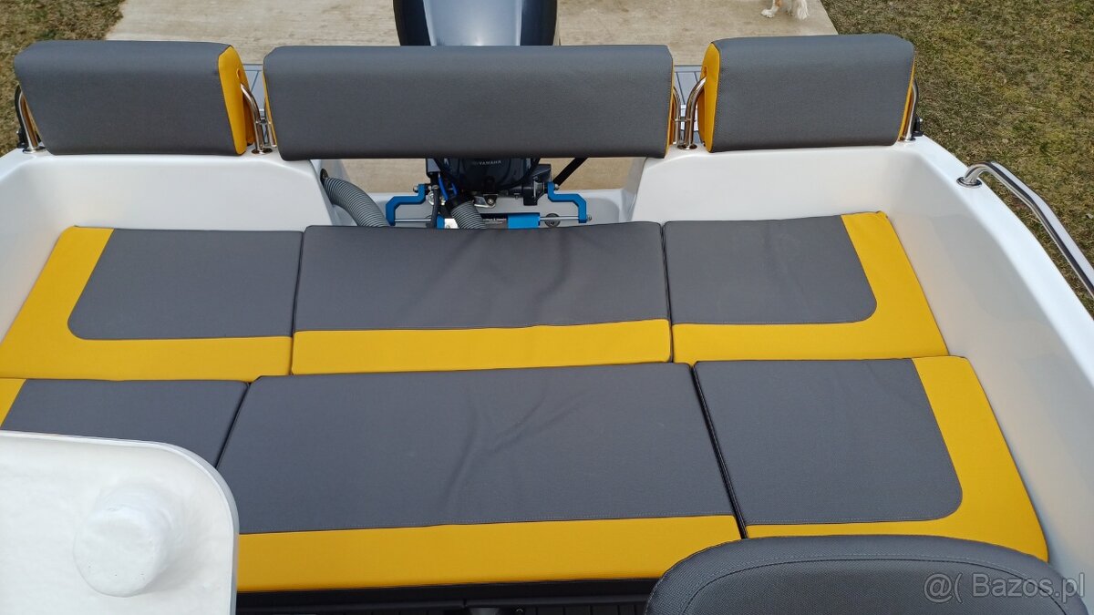 Motorówka SCALAR 525 CABIN+Silnik YAMAHA 60KM+Przyczepa - 9