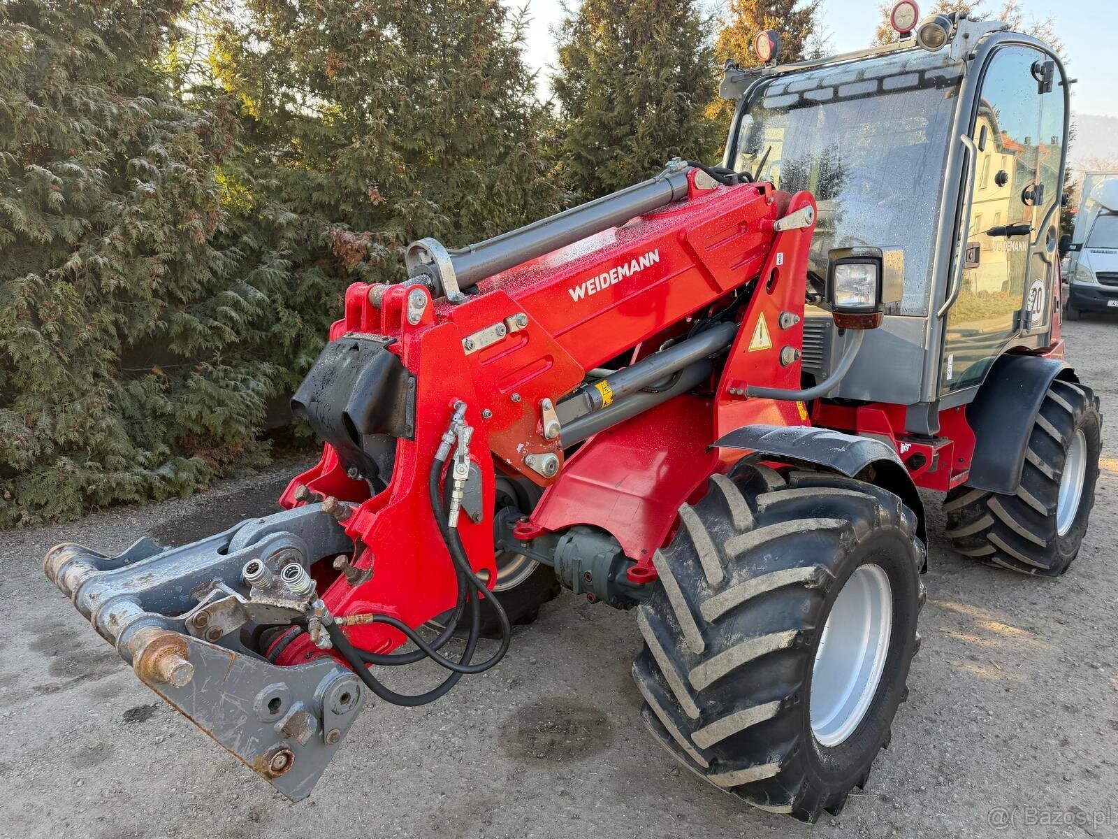 Ładowarka Weidemann 2070 CX80T rok 2014. Teleskop sprowadzon - 9