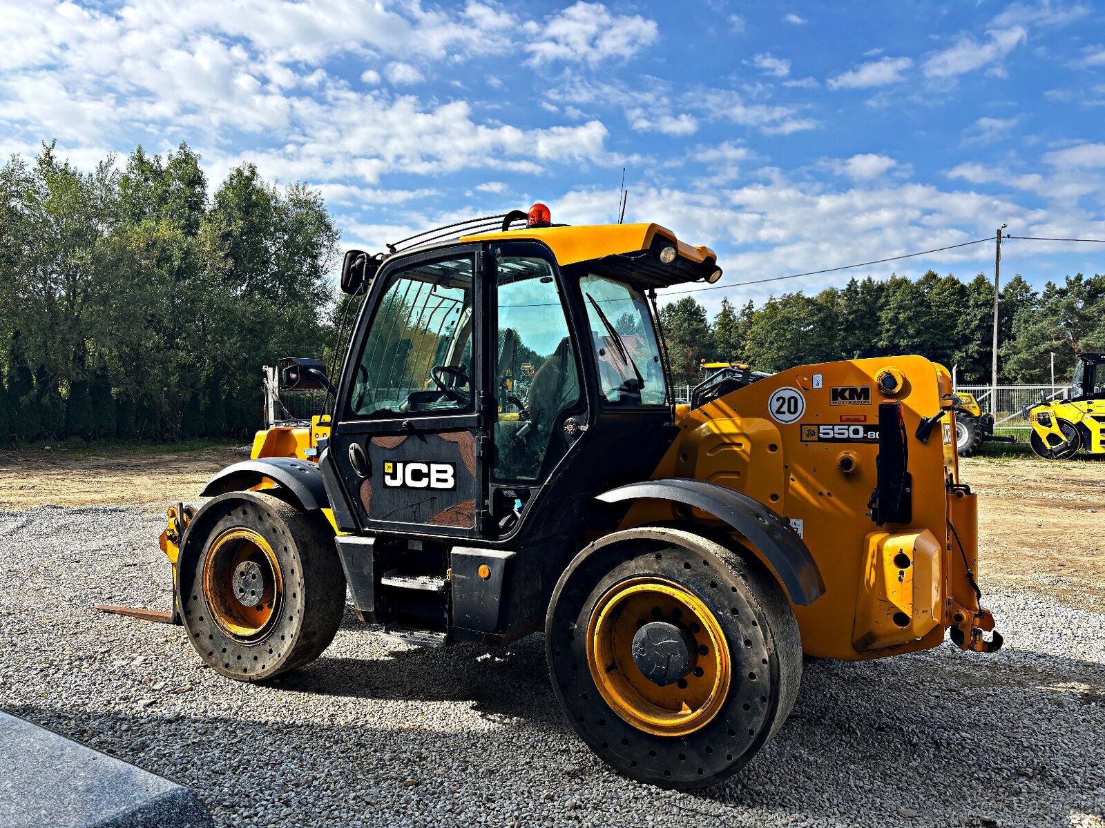 JCB 550-80 WM WASTEMASTER ŁADOWARKA TELESKOPOWA 2018R | JCB - 9