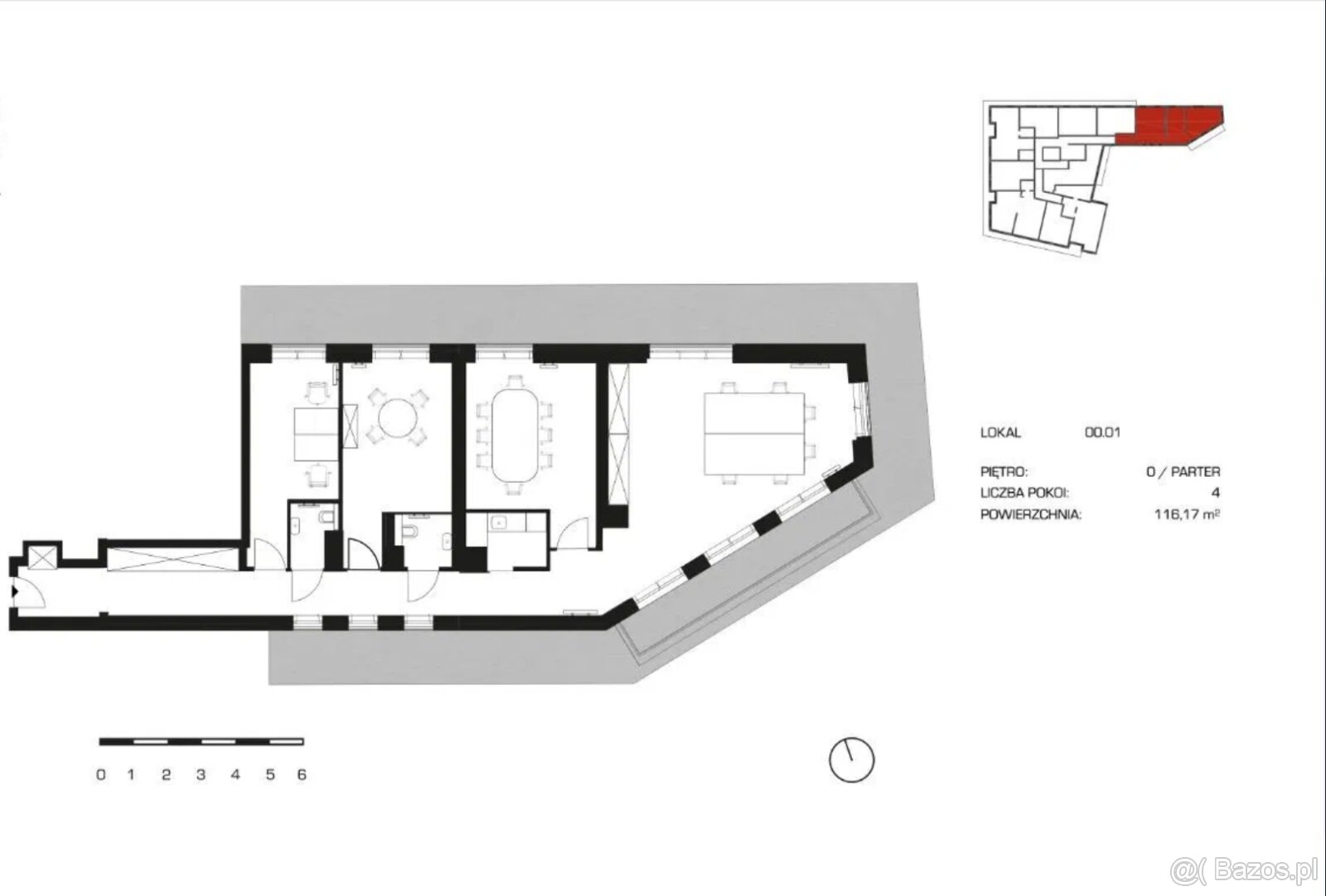 Lokal biurowy 116 m² – inwestycja z najemcą - 9