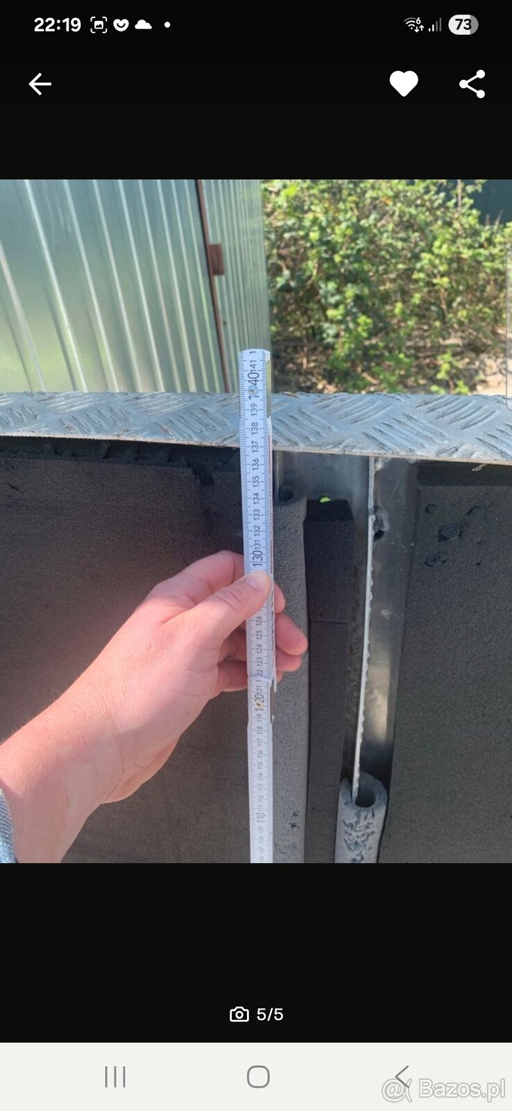 sprzedam plyte aluminiową ryflowaną - 9