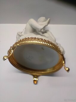 Figura stara sygnowana porcelana Unterweissbach Turyngia - 9