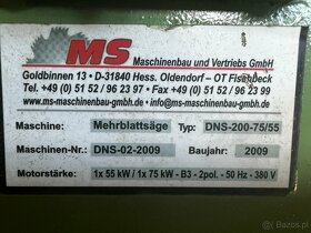 Wielopiła MS DNS-200-75/55 dwuwałowa - 9