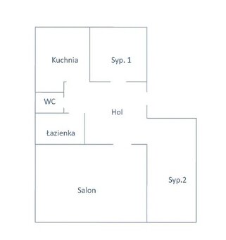 Mieszkanie o pow. 53m2, balkon, IV piętro, os. Asnyka - 9