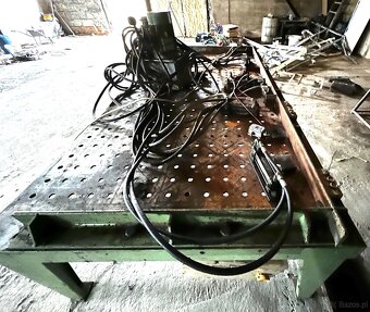 Prasa hydrauliczna SIEVERS do klejenia konstrukcji - łuków z - 9