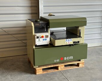 GRUBOŚCIÓWKA SCM S 63 – 630 mm | 4 NOŻE | 7,5 kW | - 9