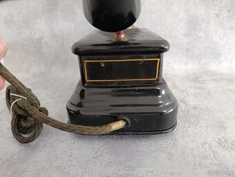 Bardzo stary duński telefon Jydsk z poczty w Kopenhadze. - 9