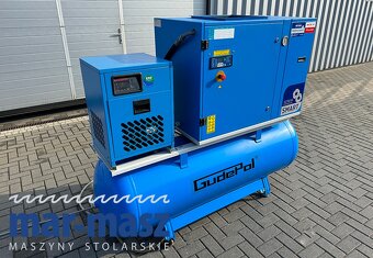 Sprężarka śrubowa GUDEPOL typ SMART-3G 11/10 zbiornik 500l - 9