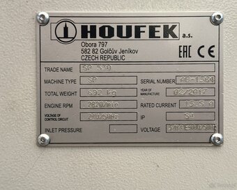 Grubościówka 530 mm | 5,5 kW | 4 noże | Elektryczny podnoszo - 9