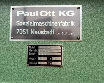 Prasa hydrauliczna PÓŁKOWA OTT JU 60-S - 9