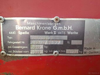 Przyczepa samozbierająca KRONE - 9